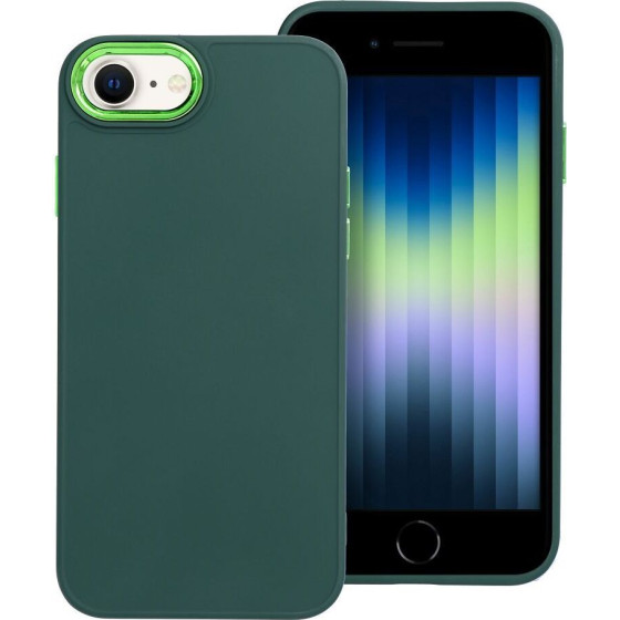 Frame Case For Iphone 7 / 8 / Se 2020 / Se 2022 Green OEM