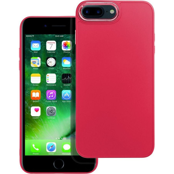 Frame Case For Iphone 7 Plus / 8 Plus Magenta OEM