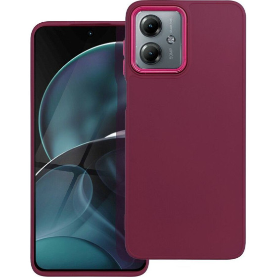 Frame Case For Motorola G14 Purple OEM