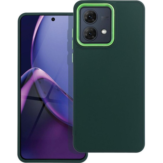Frame Case For Motorola G84 Green OEM
