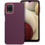 Frame Case For Samsung A12 / M12 Purple OEM