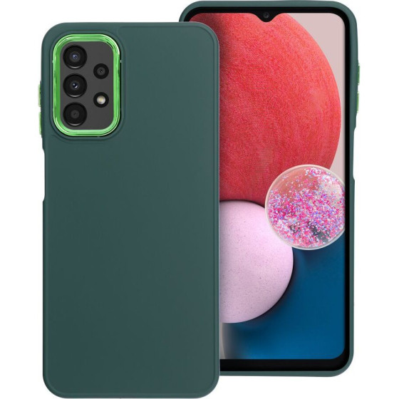 Frame Case For Samsung A13 4G Green OEM