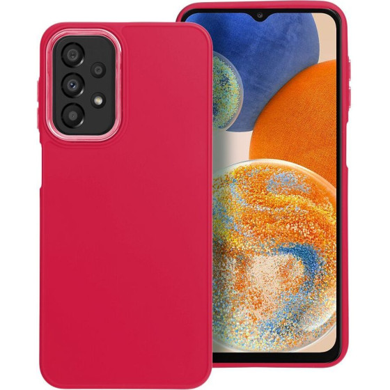 Frame Case For Samsung A23 5G Magenta OEM