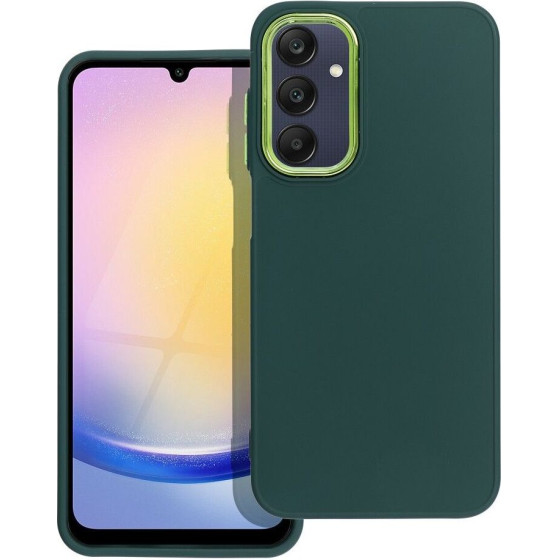 Frame Case For Samsung A25 5G Green OEM