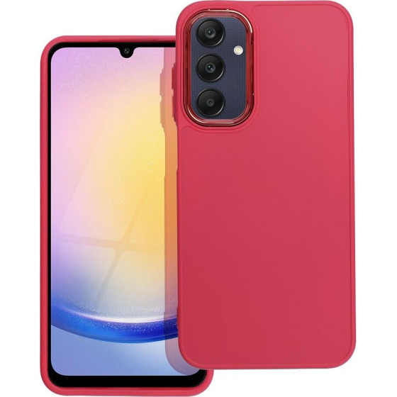 Frame Case For Samsung A25 5G Magenta OEM