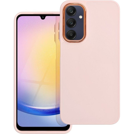 Frame Case For Samsung A25 5G Powder Pink OEM