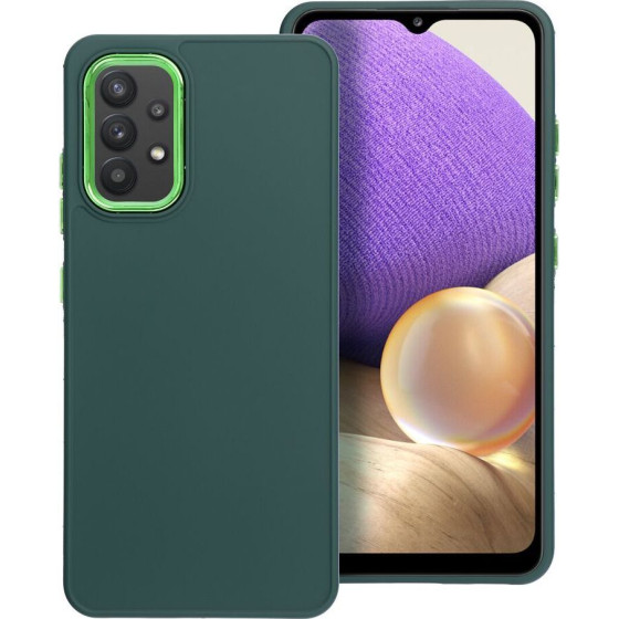 Frame Case For Samsung A32 Lte ( 4G ) Green OEM