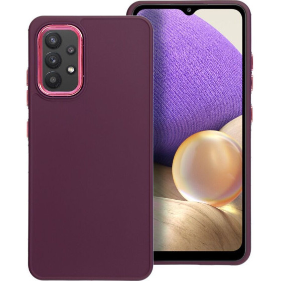 Frame Case For Samsung A32 Lte ( 4G ) Purple OEM
