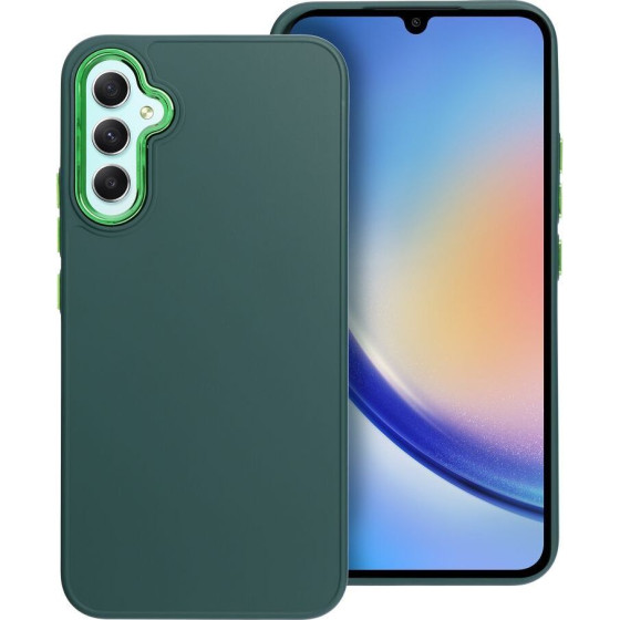 Frame Case For Samsung A34 5G Green OEM