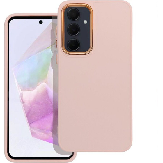 Frame Case For Samsung A35 5G Powder Pink OEM