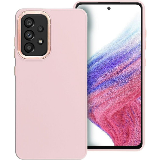 Frame Case For Samsung A52 5G / A52 Lte ( 4G ) / A52s 5G Powder Pink OEM