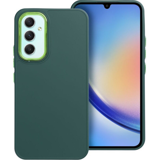 Frame Case For Samsung A54 5G Green OEM