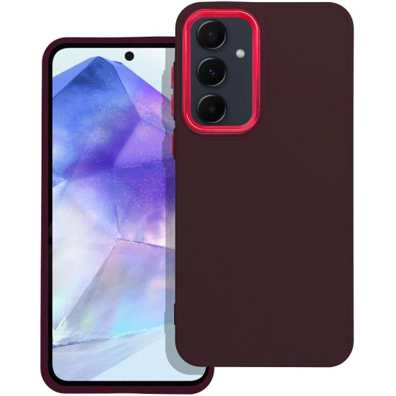 Frame Case For Samsung A55 5G Purple OEM