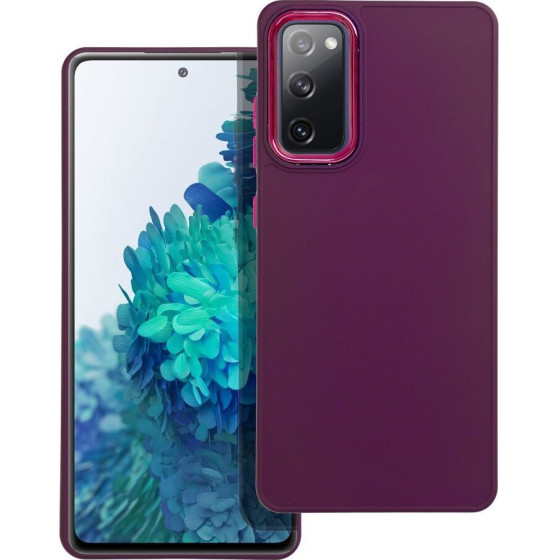 Frame Case For Samsung S20 Fe / S20 Fe 5G Purple OEM
