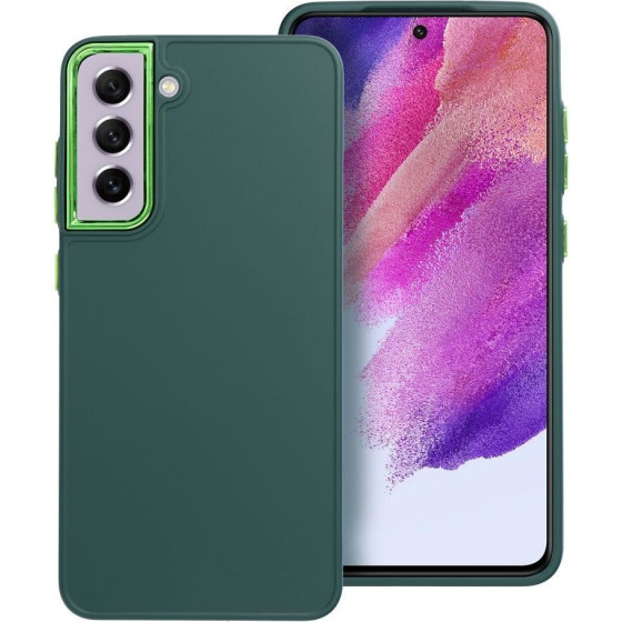 Frame Case For Samsung S21 Fe Green OEM