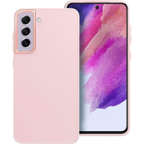 Frame Case For Samsung S21 Fe Powder Pink OEM