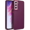 Frame Case For Samsung S21 Fe Purple OEM