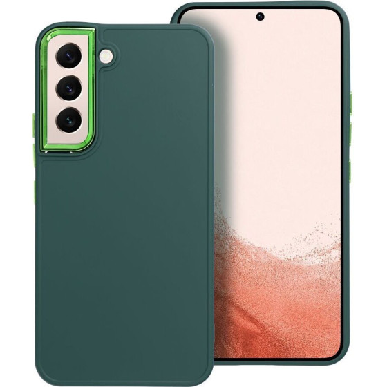 Frame Case For Samsung S22 Green OEM