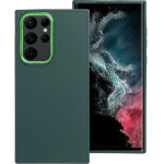 Frame Case For Samsung S22 Ultra Green OEM