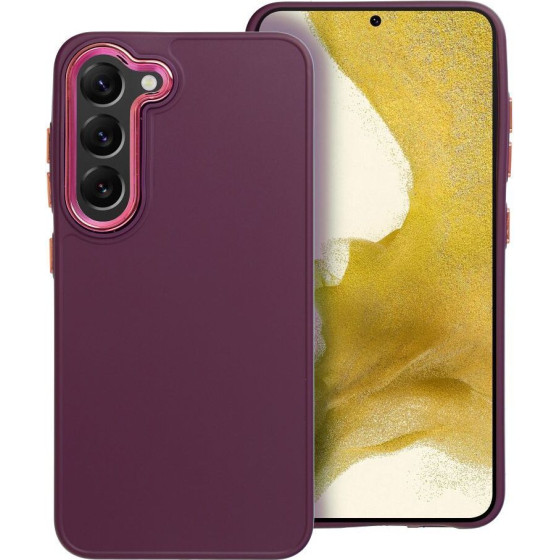 Frame Case For Samsung S23 Purple OEM