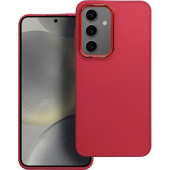 Frame Case For Samsung S24 Plus Magenta OEM