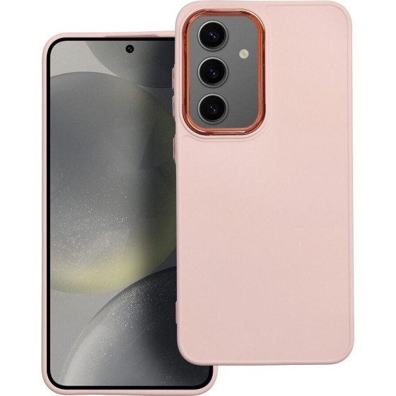 Frame Case For Samsung S24 Plus Powder Pink OEM
