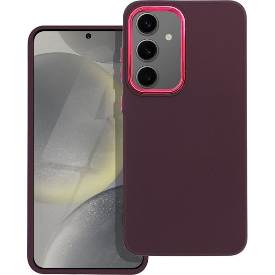 Frame Case For Samsung S24 Plus Purple OEM