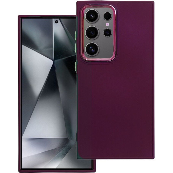 Frame Case For Samsung S24 Ultra Purple OEM