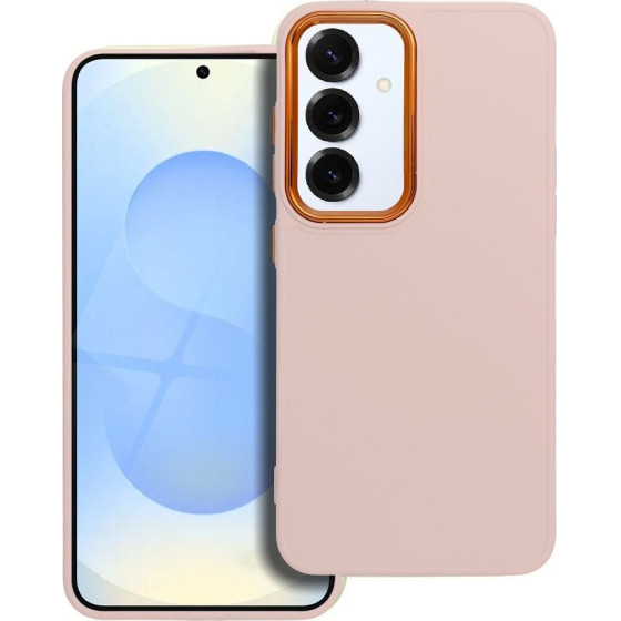 Frame Case For Samsung S25 Powder Pink OEM