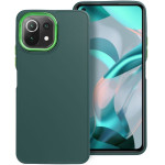 Frame Case For Xiaomi Mi 11 Lite 5G / Mi 11 Lite Lte ( 4G ) / Mi 11 Lite Ne Green OEM