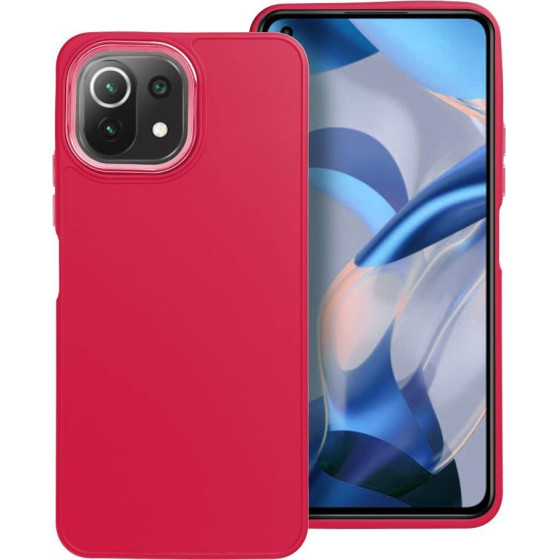 Frame Case For Xiaomi Mi 11 Lite 5G / Mi 11 Lite Lte ( 4G ) / Mi 11 Lite Ne Magenta OEM