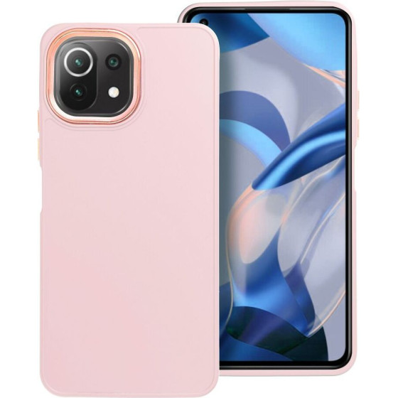 Frame Case For Xiaomi Mi 11 Lite 5G / Mi 11 Lite Lte ( 4G ) / Mi 11 Lite Ne Powder Pink OEM