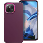 Frame Case For Xiaomi Mi 11 Lite 5G / Mi 11 Lite Lte ( 4G ) / Mi 11 Lite Ne Purple OEM
