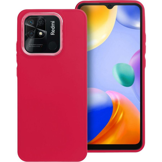 Frame Case For Xiaomi Redmi 10C Magenta OEM