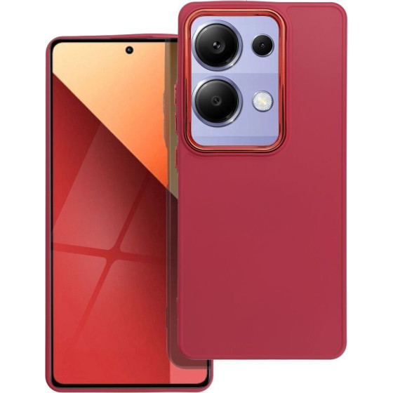 Frame Case For Xiaomi Redmi Note 13 Pro 4G / Poco M6 Pro 4G Magenta OEM
