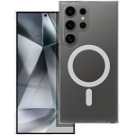Frost Mag Cover Case Compatible With Magsafe For Samsung S25 Edge Transparent OEM