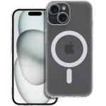 Frost Mag Cover Case With Camera Protection Compatible With Magsafe For Iphone 12 Pro Max Transparent OEM