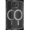 Frost Mag Cover Case With Camera Protection Compatible With Magsafe For Iphone 14 Plus Transparent OEM