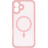 Full Matte Mag Cover Case Compatible With Magsafe For Iphone 14 Pro Max Jasny Rozowy OEM