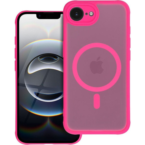 Full Matte Mag Cover Case Compatible With Magsafe For Iphone 16E (Se 4 2025) Pink OEM