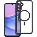 Full Matte Mag Cover Case Compatible With Magsafe For Samsung A15 Black OEM