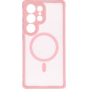 Full Matte Mag Cover Case Compatible With Magsafe For Samsung A16 Jasny Rozowy OEM