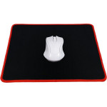 Gaming Mousepad 300 x 240 x 3 Mm Black With Red Stitching OEM