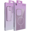 Glossy Mag Cover Compatible With Magsafe For Iphone 16 Plus Purple OEM