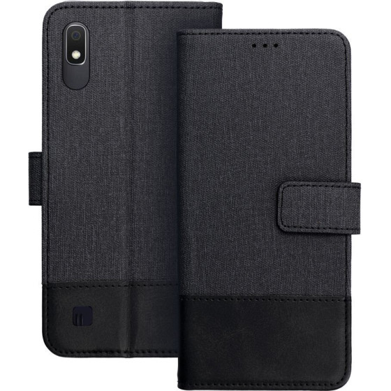 Gomma Book For Samsung A10 Black OEM