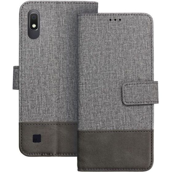 Gomma Book For Samsung A10 Gray OEM