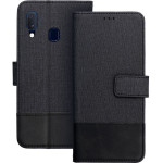 Gomma Book For Samsung A20e Black OEM