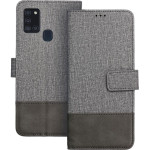 Gomma Book For Samsung A21s Gray OEM