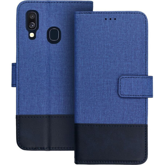 Gomma Book For Samsung A40 Blue OEM
