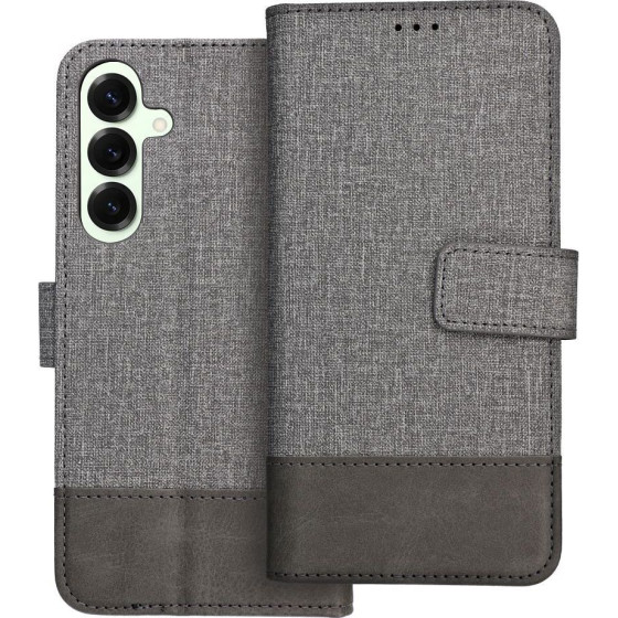 Gomma Book For Samsung S24 Fe Gray OEM